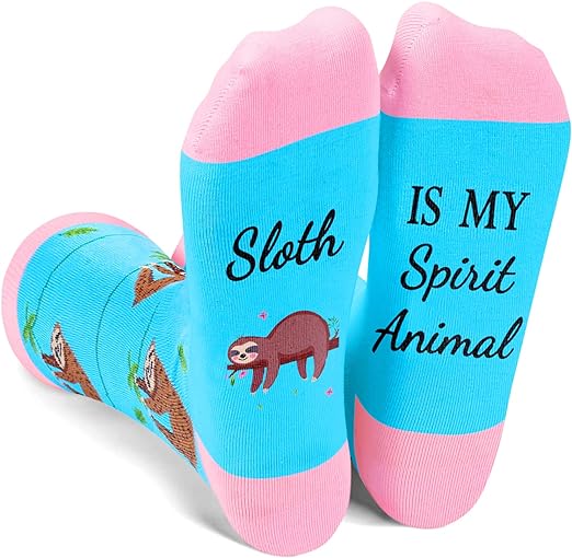 S-F4.2 SOCK2512-065 Pair Of Socks Size 38-45 Sloths
