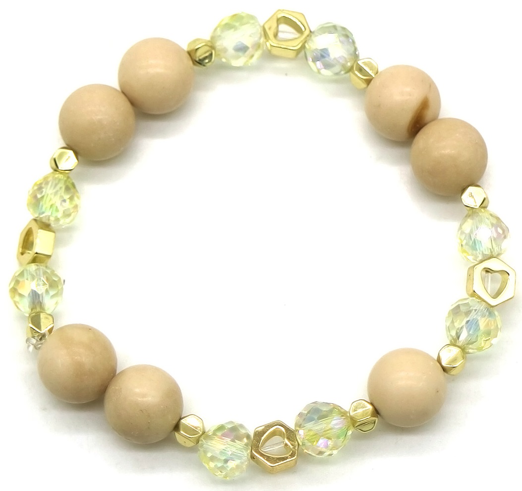 C-F9.3 B2374-118-5 Elastic Bracelet Brown