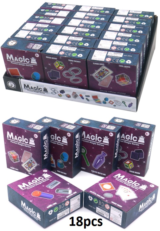 Y-D2.4 TOY941-002 Magic Trick Sets 18pcs