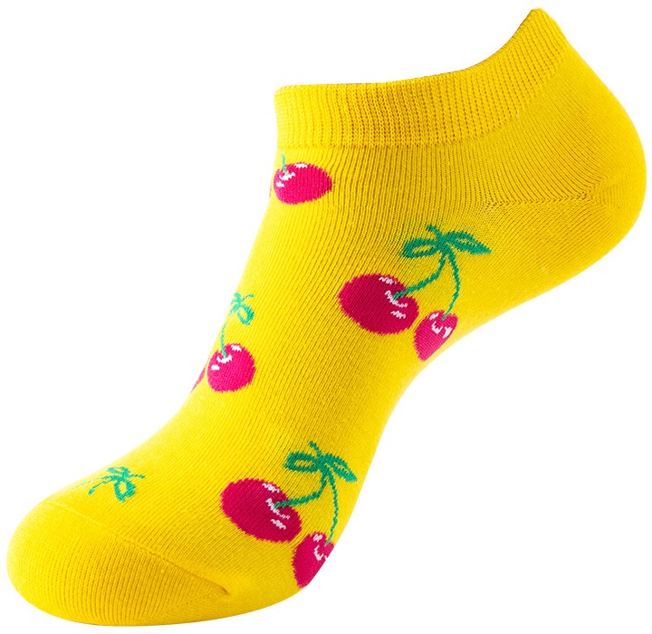 S-B4.3 2246-019-13 Ankle Socks Size 36-43 Cherry