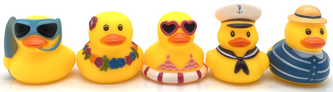 Z-A2.5 TOY1150-002 Rubber Ducks 6cm - 24pcs in Display