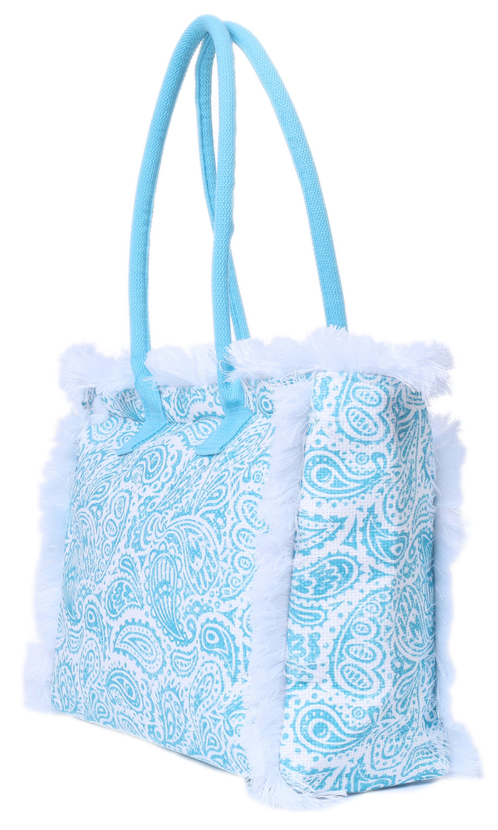 Z-C5.4 BAG813-001-1 Cotton Bag 50x30x15cm Blue