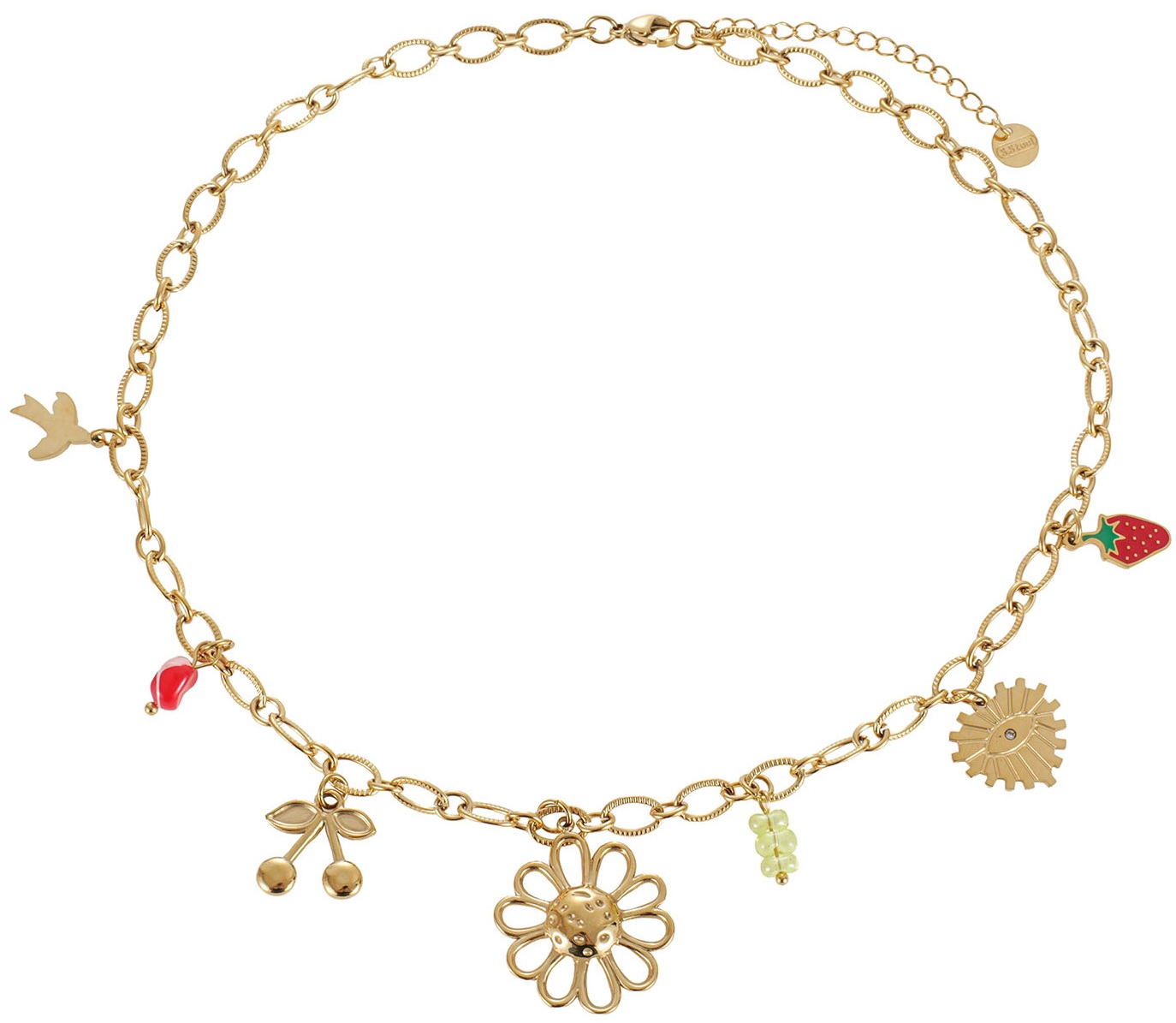 G-B23.2 N1160-032G S. Steel Necklace Charms 40-45cm