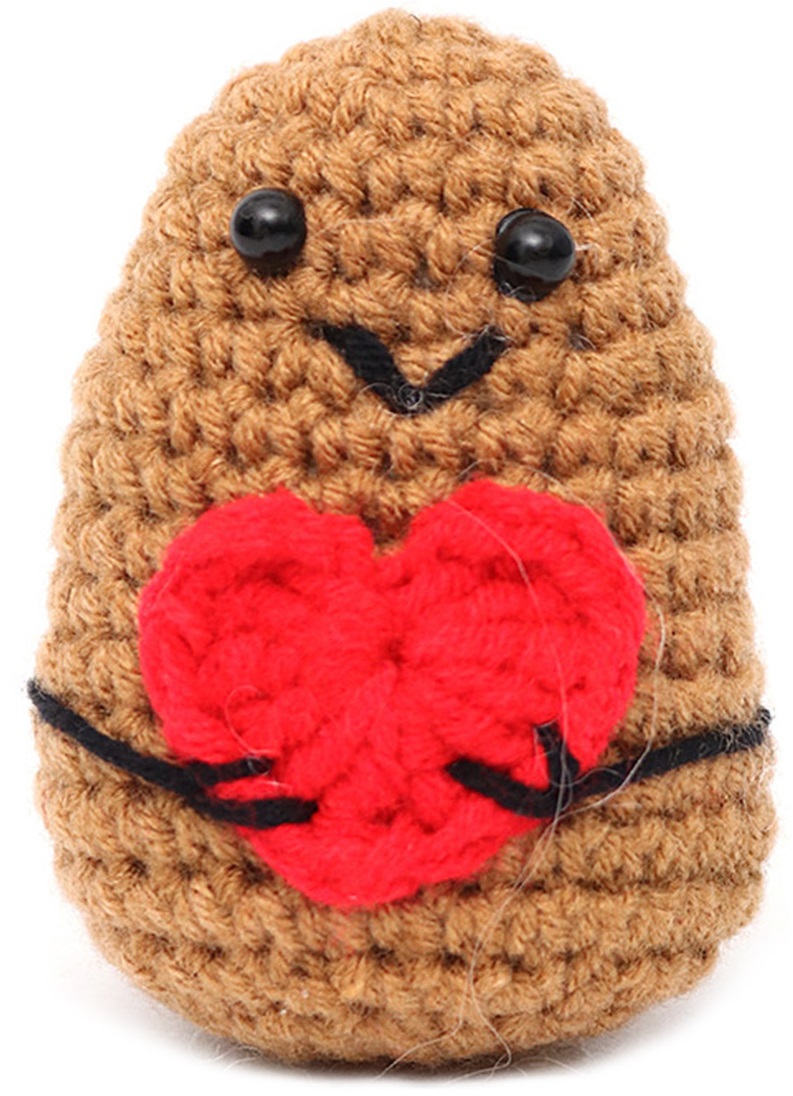 T-E8.2 T2405-076 Positive Potato Heart 8cm