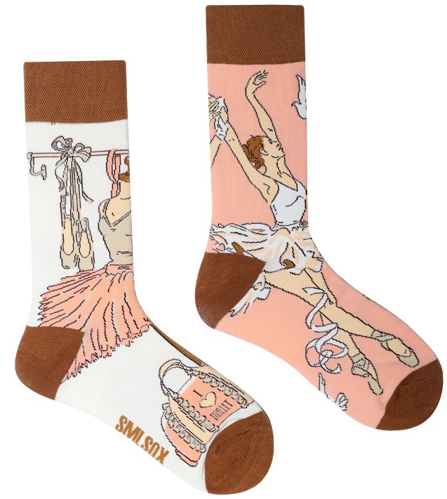 S-J8.1 SOCKS2512-038 Pair of Socks Size 38-45 Ballet