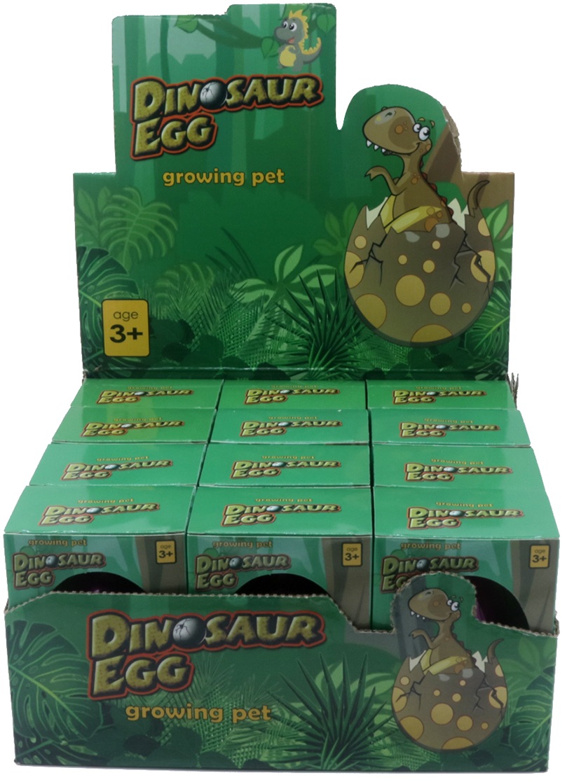 T-P7.1 TOY949-001 Dinosaur Egg Growing Pet - 12pcs