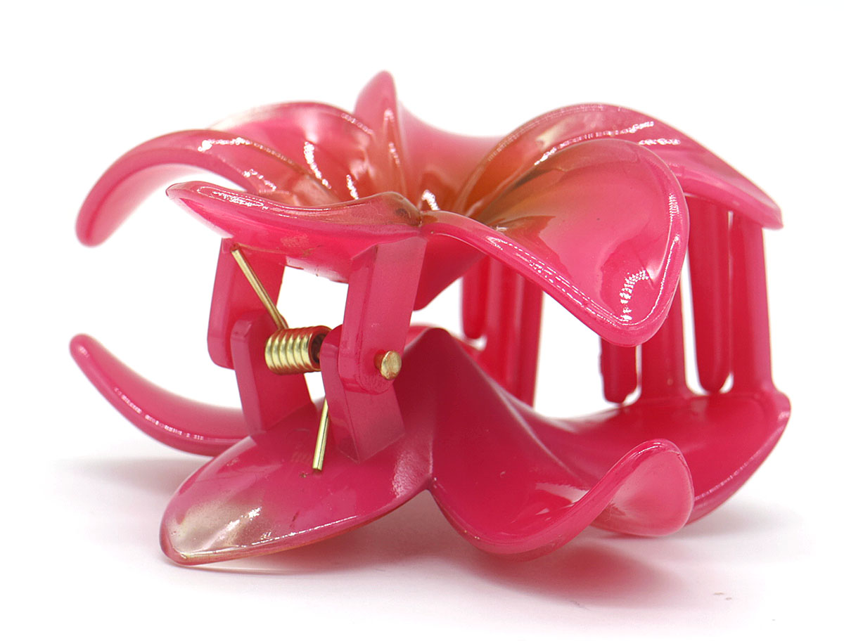 D-F15.2  H819-003-6 Hair Claw Flower 7cm