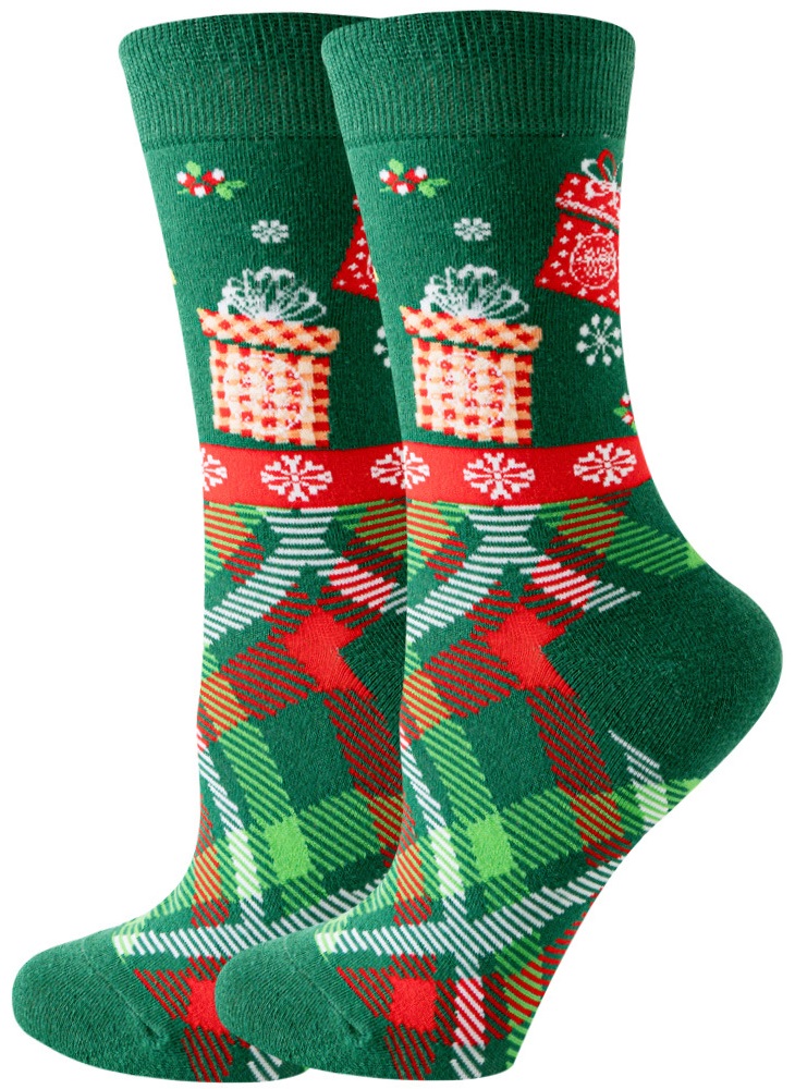 S-A4.2  SOCKS2316-345  Pair of Socks Size 38-45 Christmas