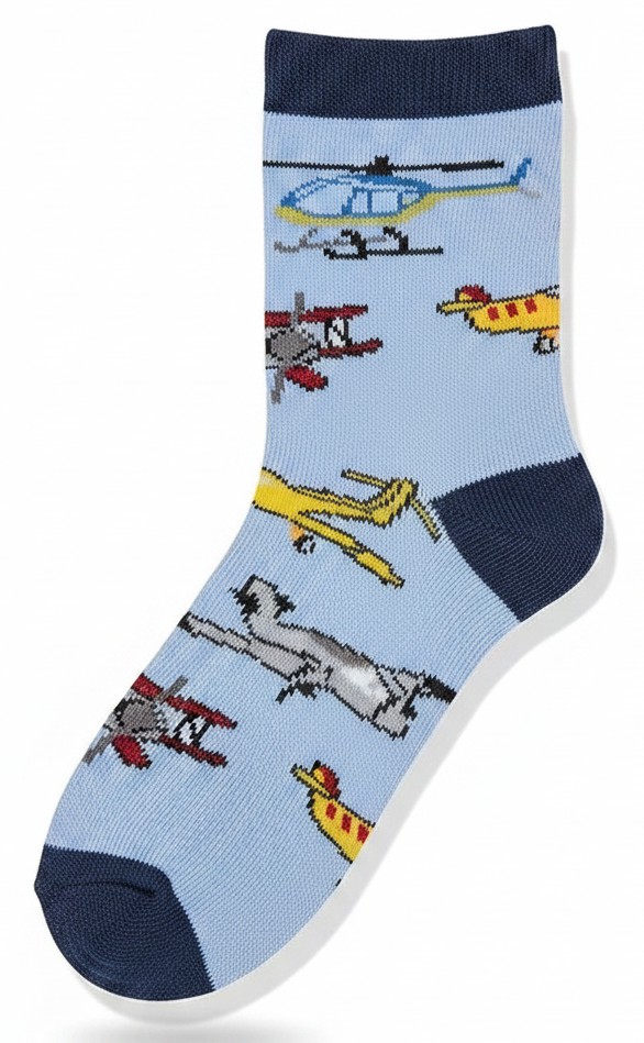 S-I8.3 KS25107-012 Pair of Socks Size 36-43 Plane