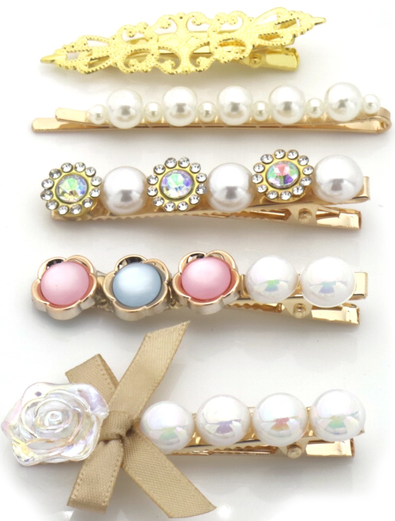 I-C12.1 H919-001-1 Hair Clip Set 5pcs