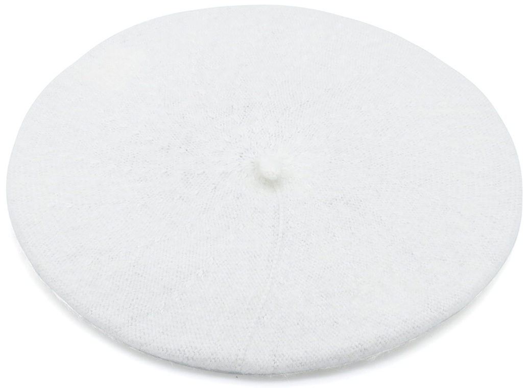 R-O2.2 HAT1054-001-6 Winter Baret White