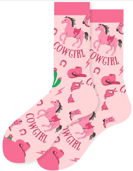 S-J8.2 SOCK2512-020 Pair of Socks - 36-43 - Cowgirl