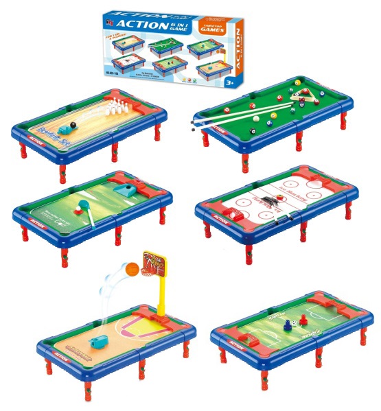 Z-C1.3 WFM946488 Table Top Games 6 in 1 43x24.5x12cm