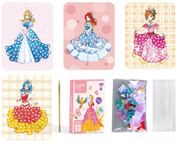 T-B7.2 SB2350-002C DIY Dress Making Kit 4 prints