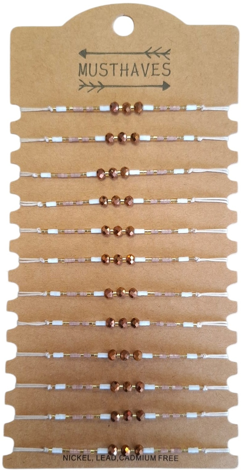 H-B12.2 B2438-008 Bracelet Set - 12pcs
