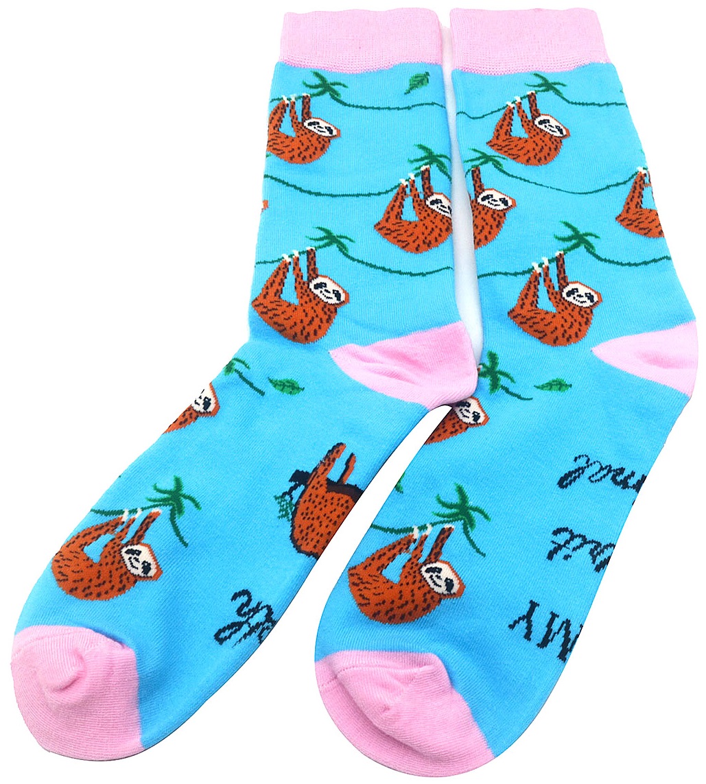 S-H8.3 SOCKS2424-007 Pair of Socks Size 38-45 Sloth