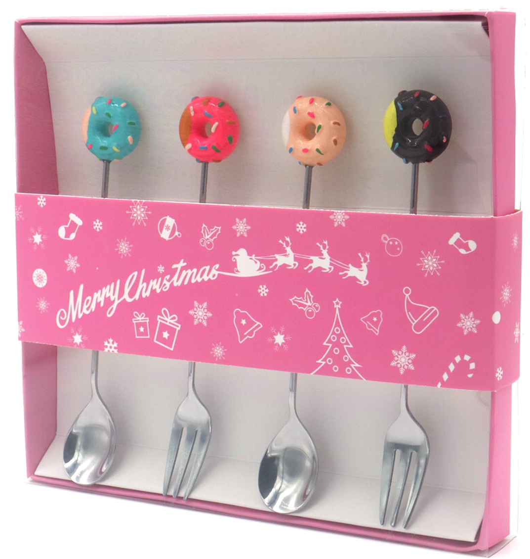 R-C2.2 DC1052-004 Cutlery Set Donuts 15.5x17x2.2cm