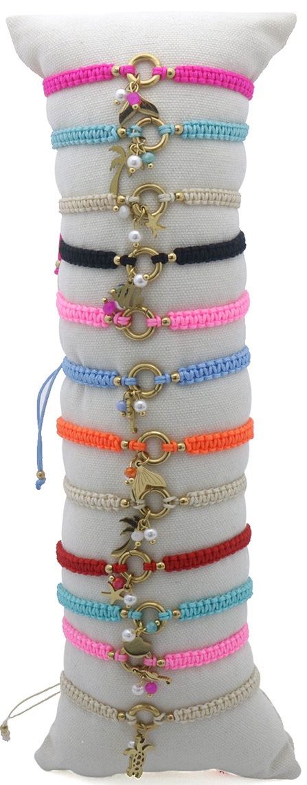 S-D3.4 B936-016  Stainless Steel Bracelet Set - 12pcs