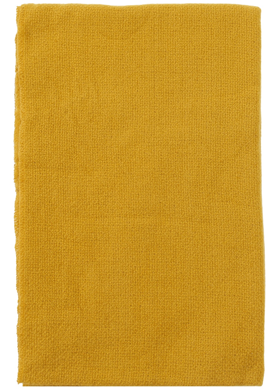 T-J3.1  SCARF405-601-3 Soft Winter Scarf 180x60cm - Ocher