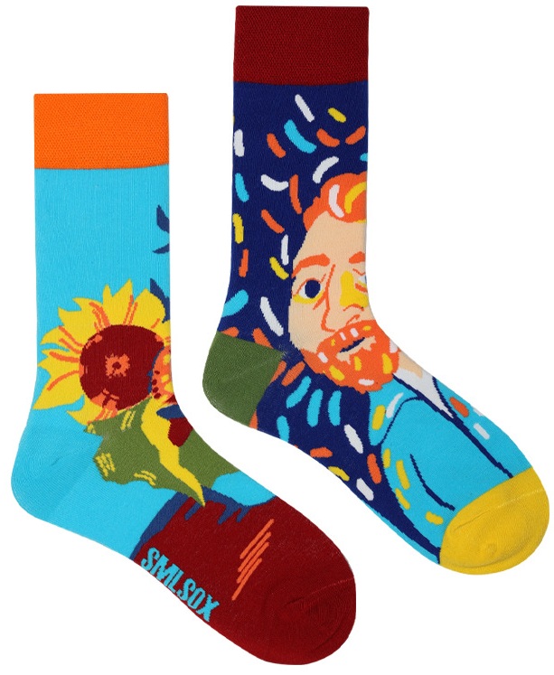 S-B1.1 SOCK2438-070 Pair Of Socks Size 38-45 Flower