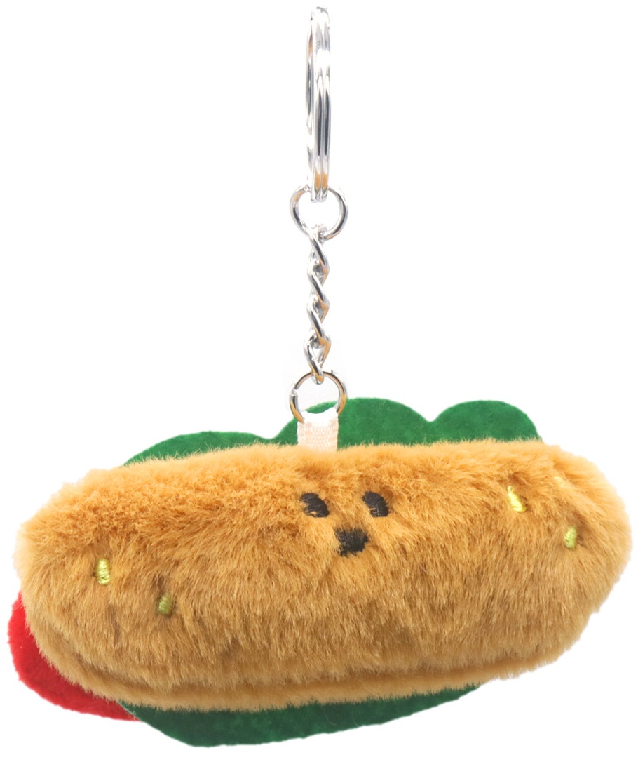 F-B12.1 KY2562-095 Keychain Plush Sandwich 7.5cm
