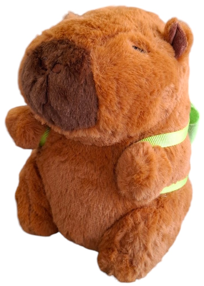 Y-D2.2 TOY939-017 Plusch Capybara Turtle 21cm