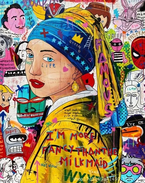 R-E7.1 DP2545052 Diamond Painting -Canvas 50x40cm - Painting 45x35cm Art