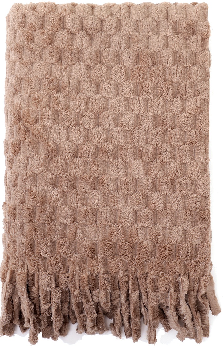 R-D3.1  SCARF1006-001-3 Soft Winter Scarf 180x60cm Brown R-D3.1  SCARF1006-001-3 Soft Winter Scarf 180x60cm Brown