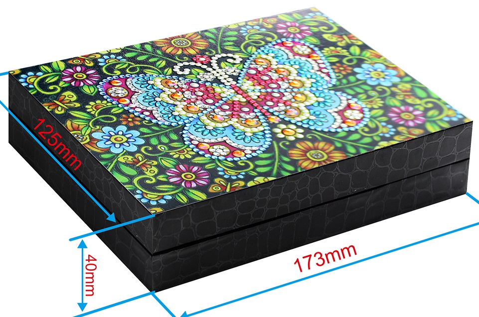 L-C7.2 SSH04 Diamond Painting Jewelry Box 12.5x17.3x4cm