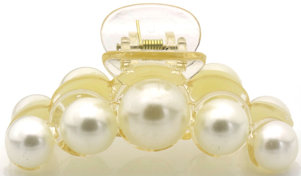 X-J7.1  H921-002-2 Hair Clip Pearls 10cm