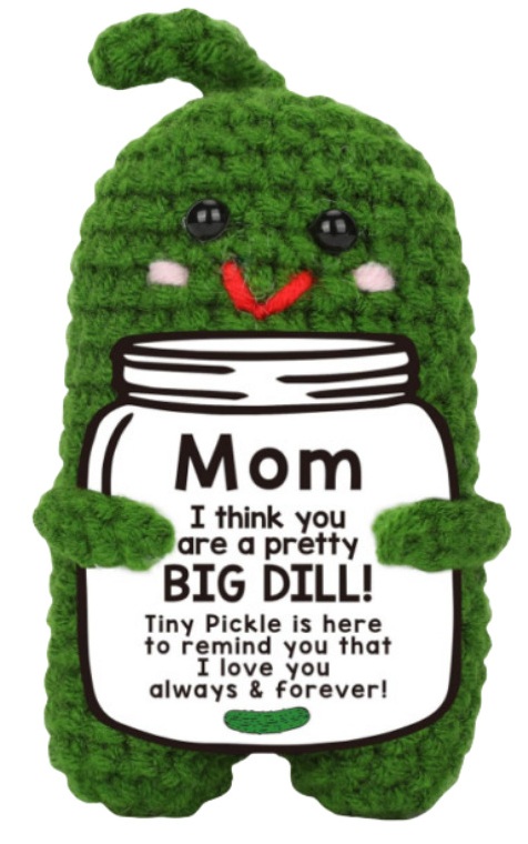 Q-E7.2 T2405-166 Knitted Positive Pickle  10.5cm