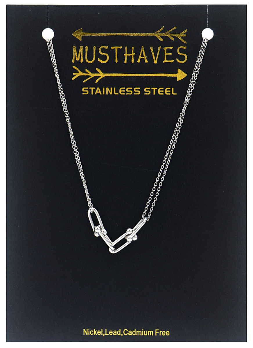 C-F8.3 N031-037S S. Steel Necklace
