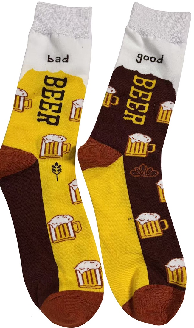 S-E4.4 SOCKS2512-162 Pair of Socks Size 38-45 Beer