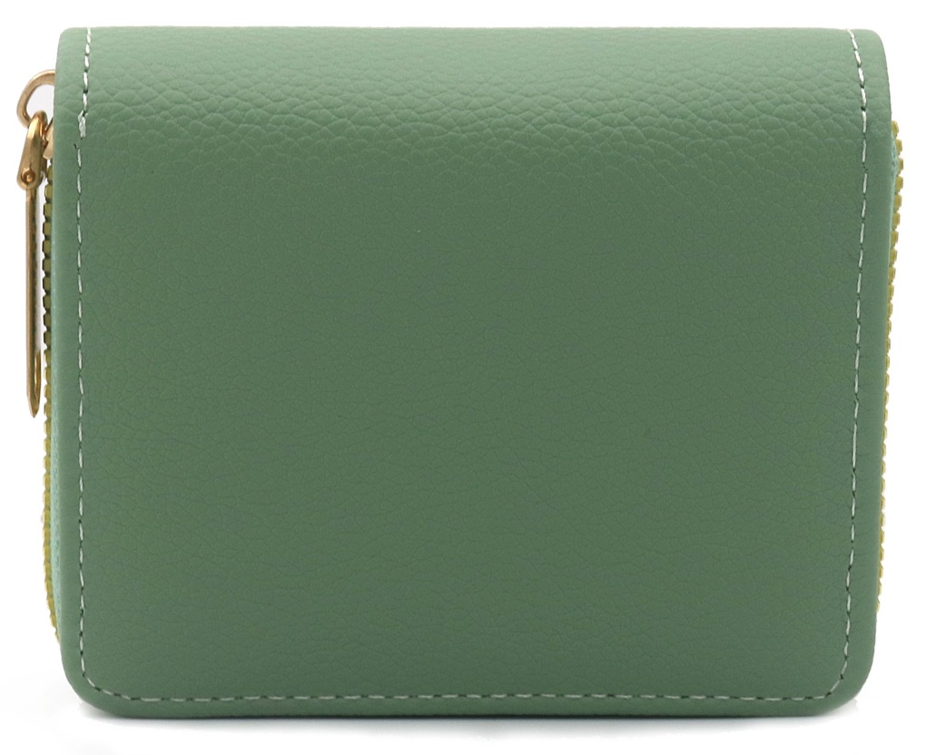 X-A5.2 WA1121-002-4 PU Wallet 11x9x2.5cm Green