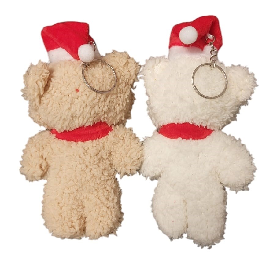 T-L8.1 KY615-156 Keychain Bear Christmas 11.5cm - 1pc T-L8.1 KY615-156 Keychain Bear Christmas 11.5cm - 1pc