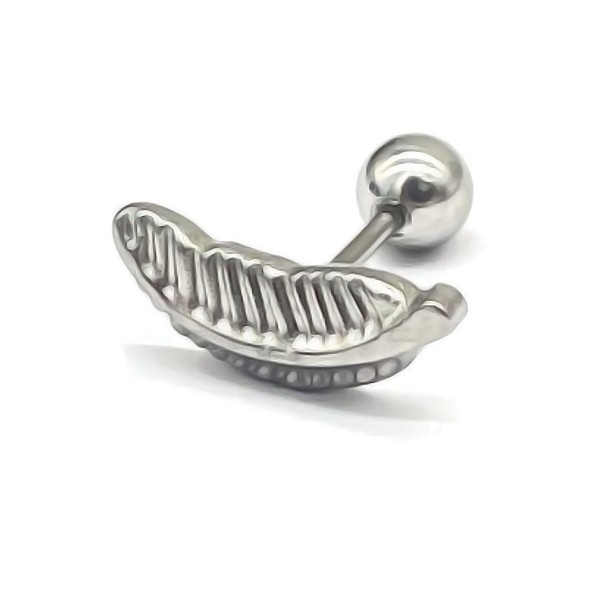 D-F17.2 E620-011S S. Steel 316L Ear Piercing 12mm