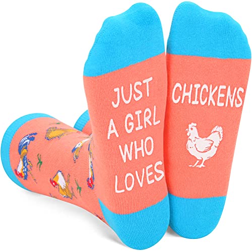 S-K4.2 SOCK2512-060 Pair Of Socks Size 38-45 Chickens