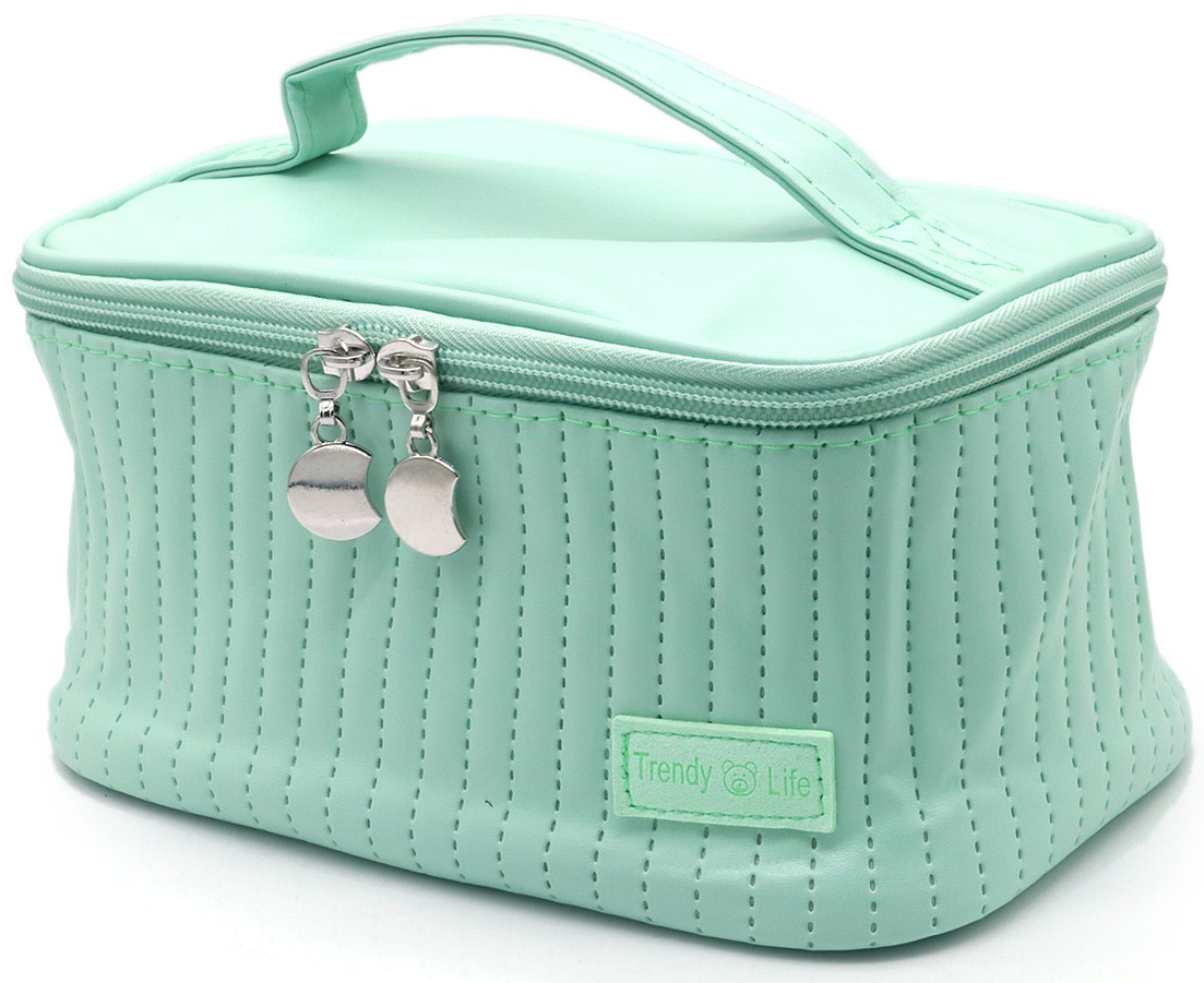 Q-L3.2  BAG1015-002-2 Make Up Bag 20x12x10cm Green