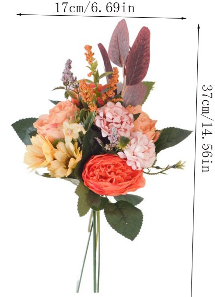 K-F8.2 DE2484-046 Silk Flower Bouquet