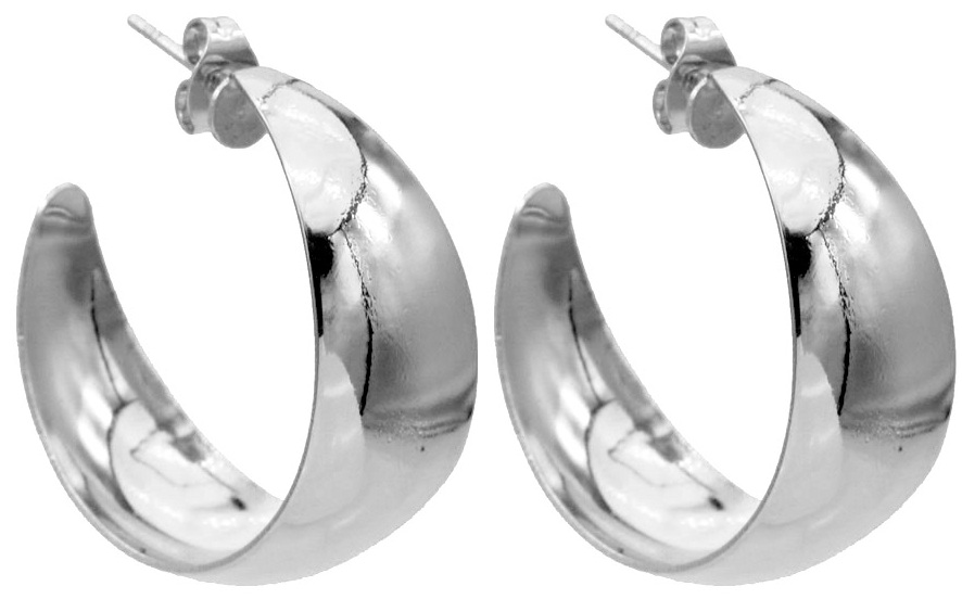 D-B8.1 E2616-032S S. Steel Earrings 30mm