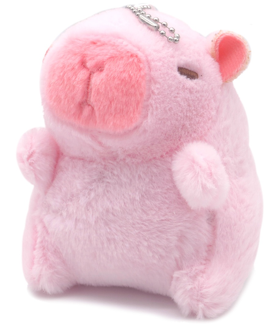T-E4.1 KY2521-001 Keychain Capybara 11cm - Mixed Colors - 1pc