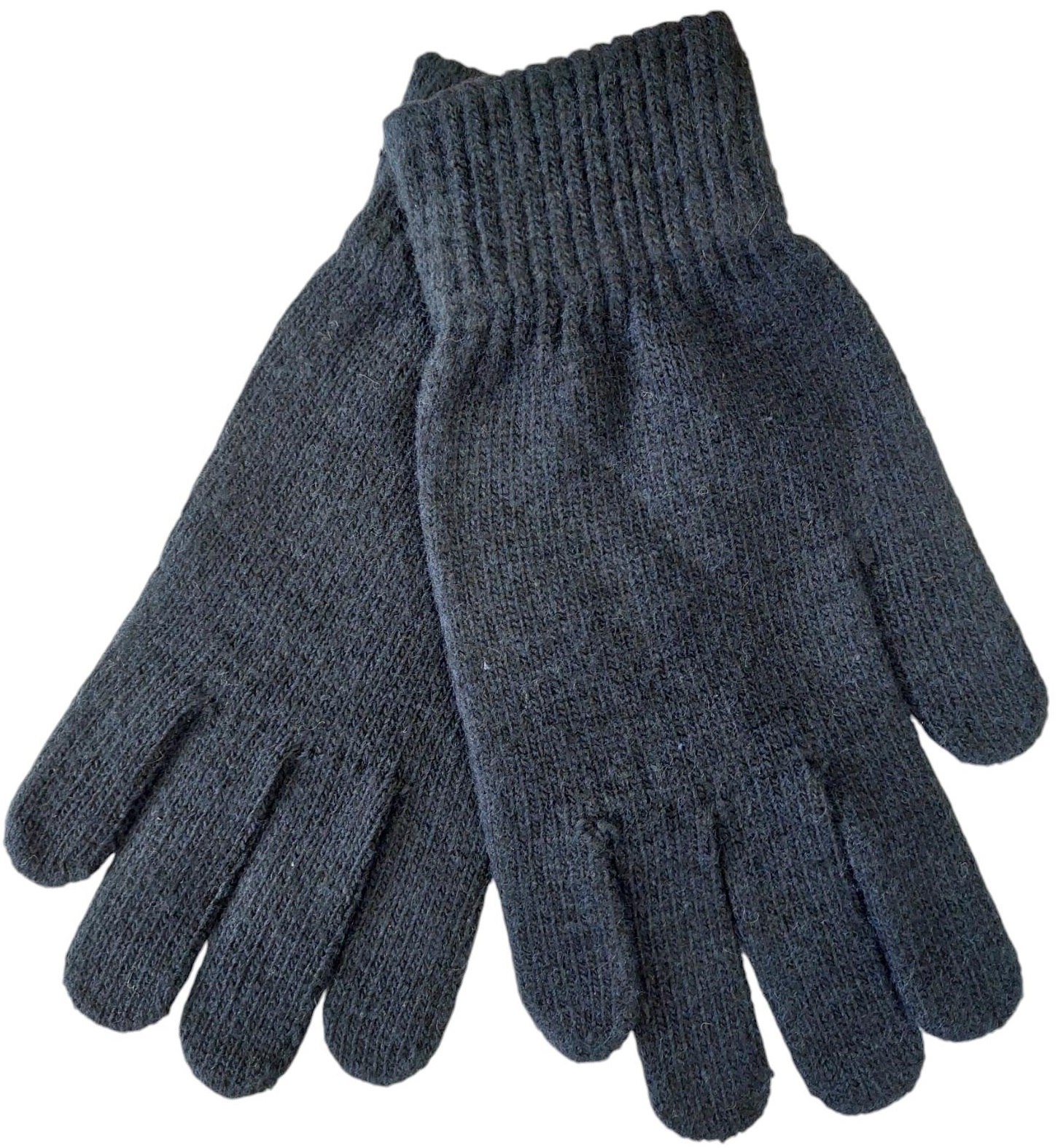 T-C4.2 GLOVE704-005 No.1 Knitted Gloves Dark Grey
