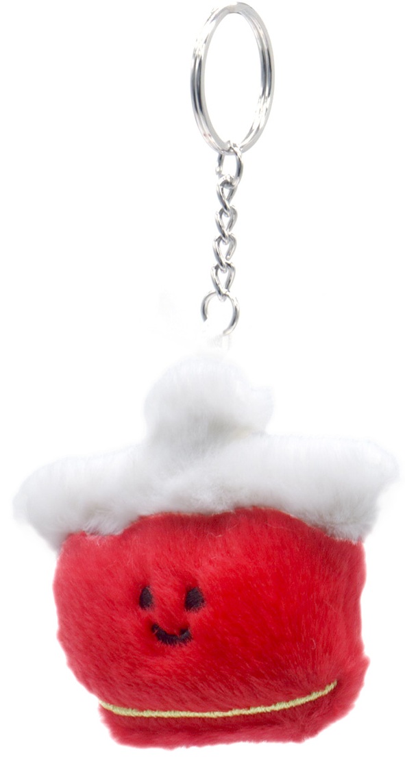 E-A24.1  KY2562-093 Keychain Plush Drink 7cm