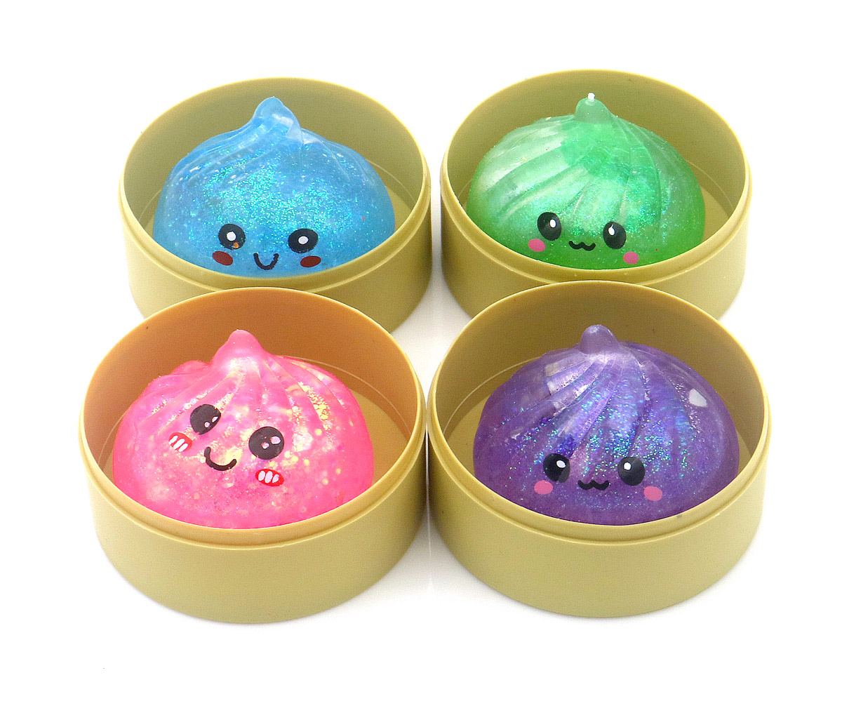 Y-A6.2 TOY2610-055 Sugar Squishy Dumpling 5cm - 24pcs