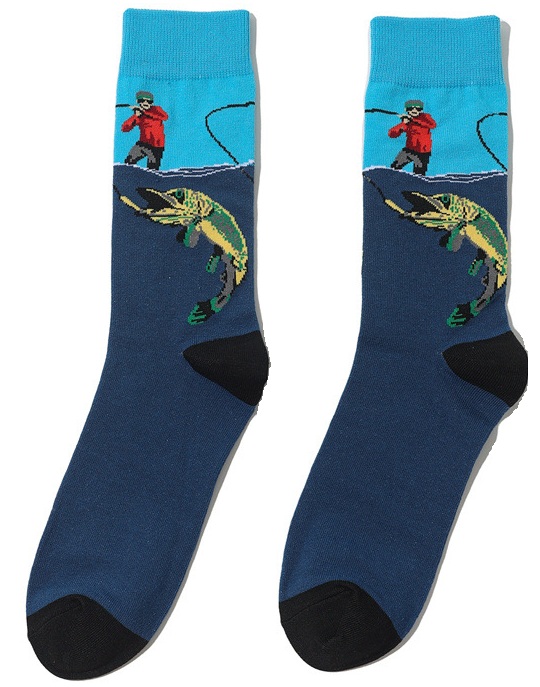 S-H1.2 SOCKS2316-106-5 Pair of Socks Size 38-45 Fishing