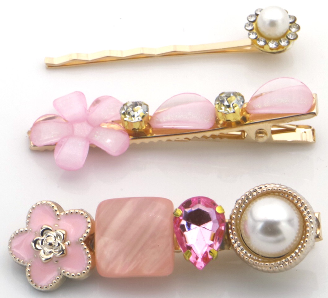 S-C7.4 H919-003-1 Hair Clip Set 3pcs
