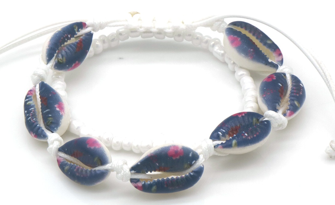 B-F9.1 B2540-016-1 Layered Bracelet Shells