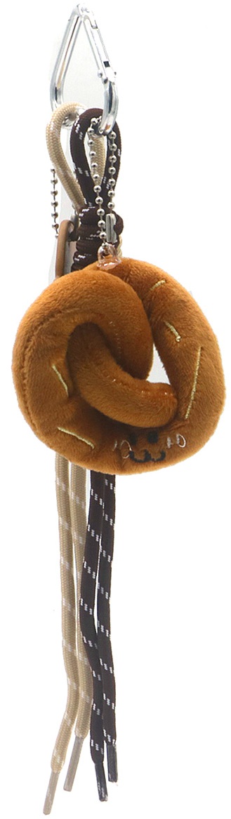 D-D12.2 KEY1029-002 Keychain Bag Charm Pretzel