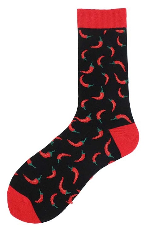 S-H5.2 SOCKS2246-030-PEPPER Pair of Socks Size 38-45 Peppers