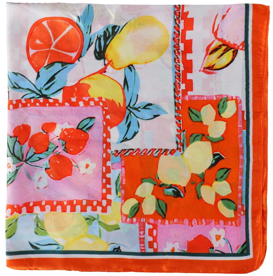 X-I9.2 SCARF1107-002-22 Summer Scarf 70x70cm